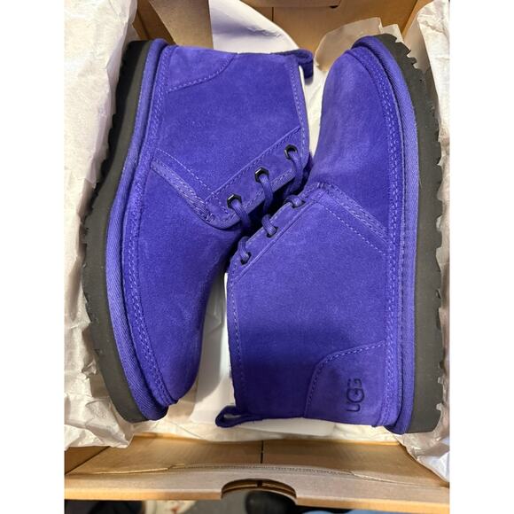 NEW UGG Neumel Chukka Boots Purple/ Black Women's Size 8 -1094269 - Picture 6 of 7